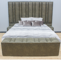 Army green bed
